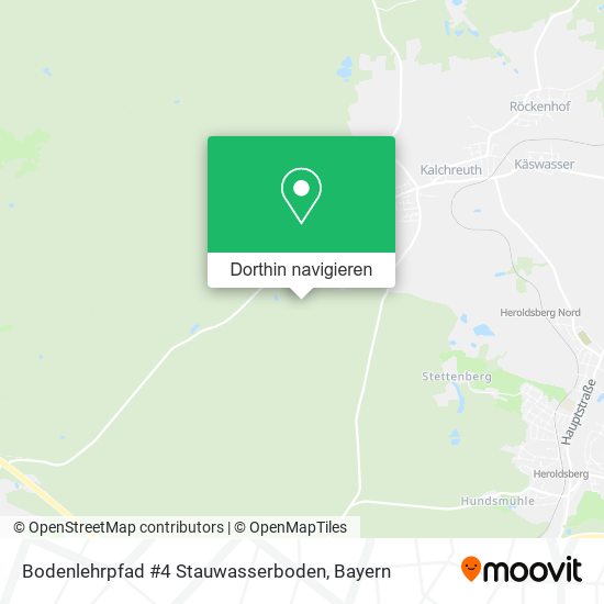 Bodenlehrpfad #4 Stauwasserboden Karte