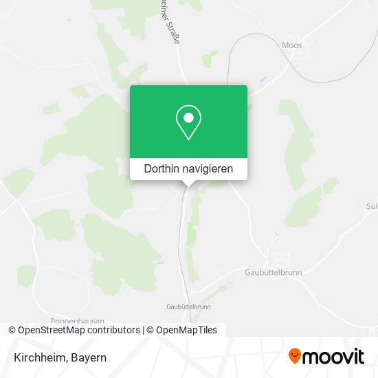 Kirchheim Karte