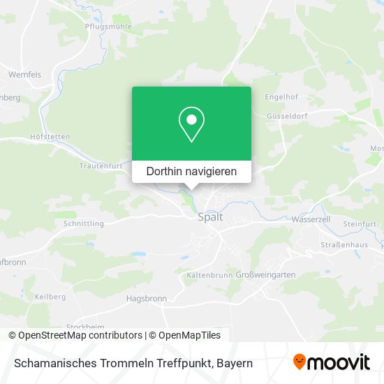 Schamanisches Trommeln Treffpunkt Karte