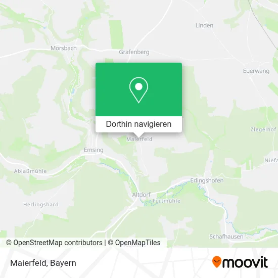 Maierfeld Karte