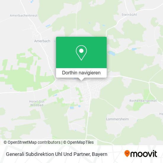Generali Subdirektion Uhl Und Partner Karte
