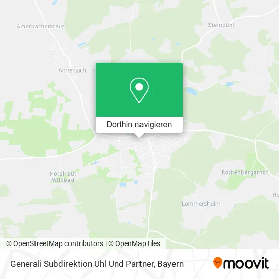 Generali Subdirektion Uhl Und Partner Karte