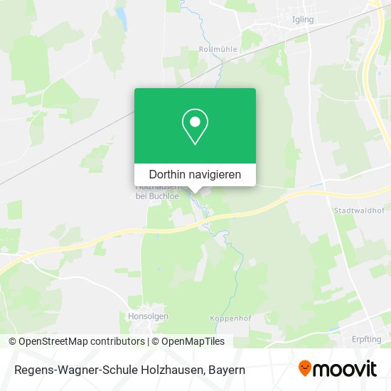 Regens-Wagner-Schule Holzhausen Karte