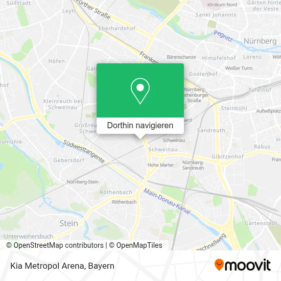 Kia Metropol Arena Karte