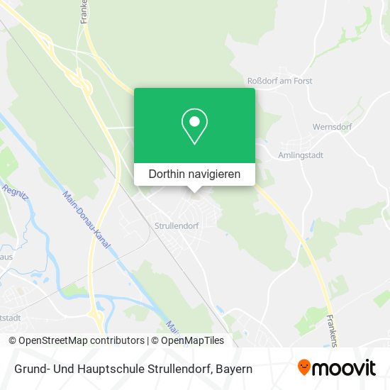 Grund- Und Hauptschule Strullendorf Karte