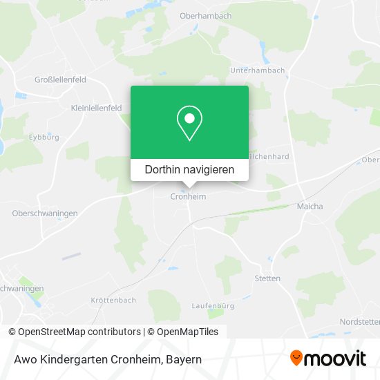 Awo Kindergarten Cronheim Karte