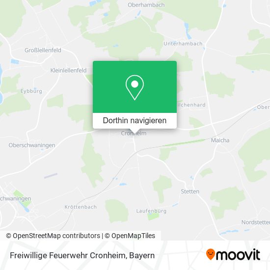 Freiwillige Feuerwehr Cronheim Karte