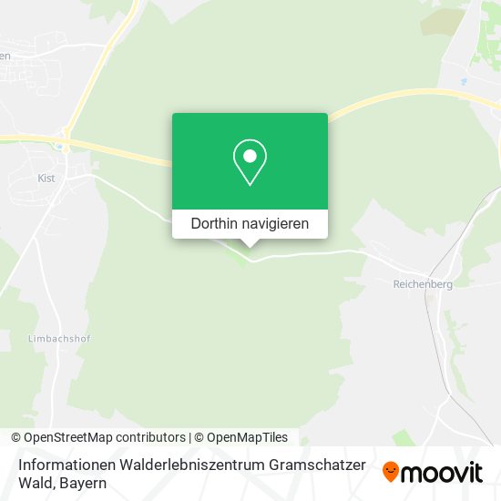 Informationen Walderlebniszentrum Gramschatzer Wald Karte