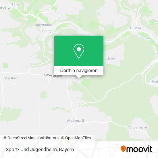 Sport- Und Jugendheim Karte