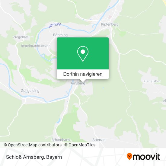 Schloß Arnsberg Karte