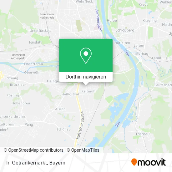 In Getränkemarkt Karte