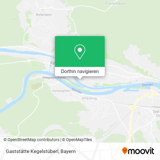 Gaststätte Kegelstüberl Karte