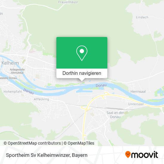 Sportheim Sv Kelheimwinzer Karte