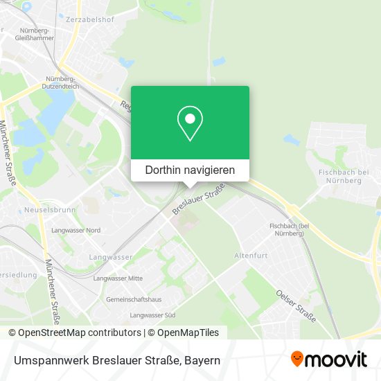 Umspannwerk Breslauer Straße Karte