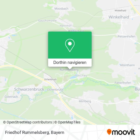 Friedhof Rummelsberg Karte