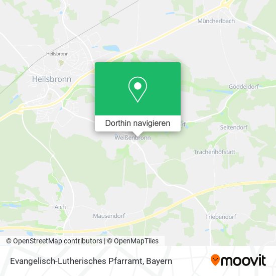 Evangelisch-Lutherisches Pfarramt Karte