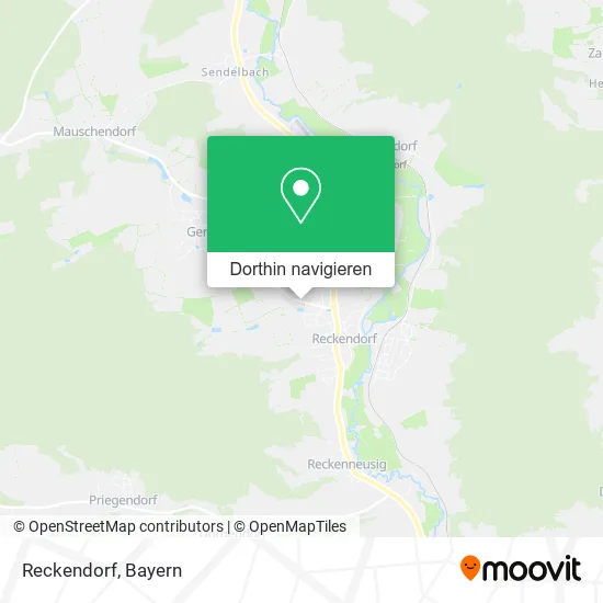 Reckendorf Karte