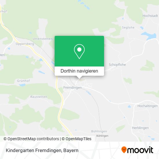 Kindergarten Fremdingen Karte