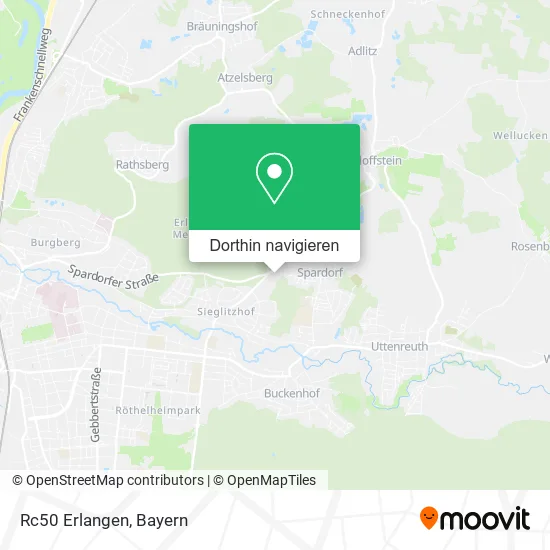 Rc50 Erlangen Karte