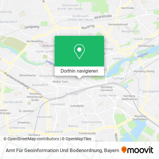 Amt Für Geoinformation Und Bodenordnung Karte