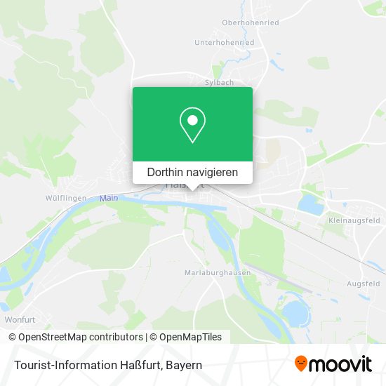 Tourist-Information Haßfurt Karte