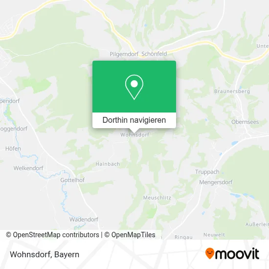 Wohnsdorf Karte