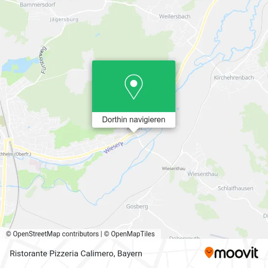 Ristorante Pizzeria Calimero Karte