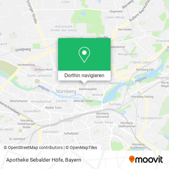 Apotheke Sebalder Höfe Karte