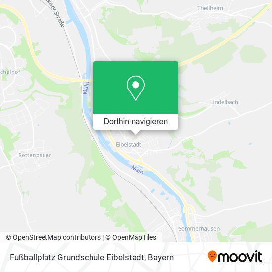 Fußballplatz Grundschule Eibelstadt Karte