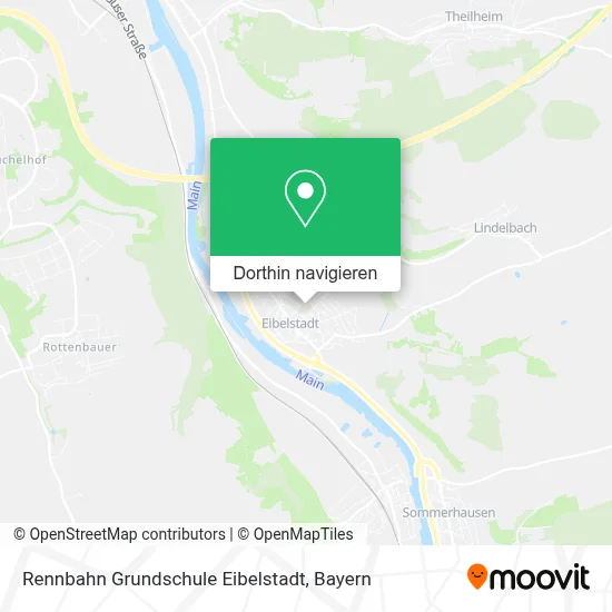 Rennbahn Grundschule Eibelstadt Karte