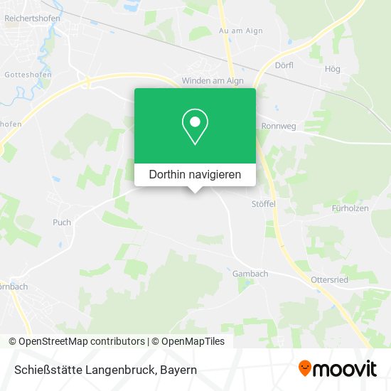 Schießstätte Langenbruck Karte