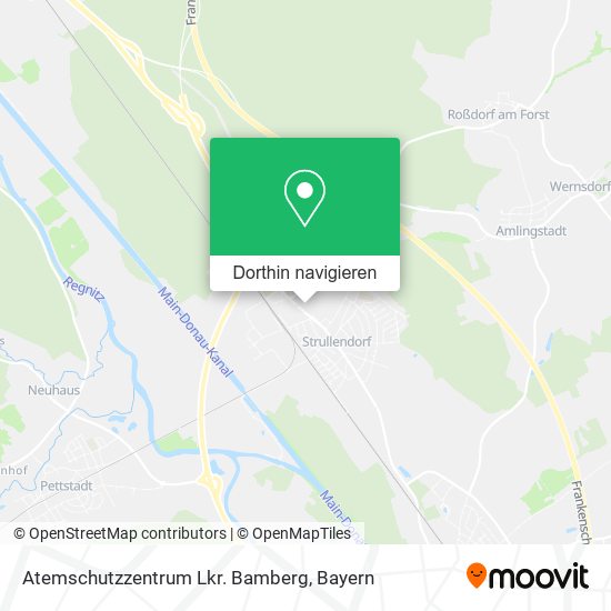 Atemschutzzentrum Lkr. Bamberg Karte