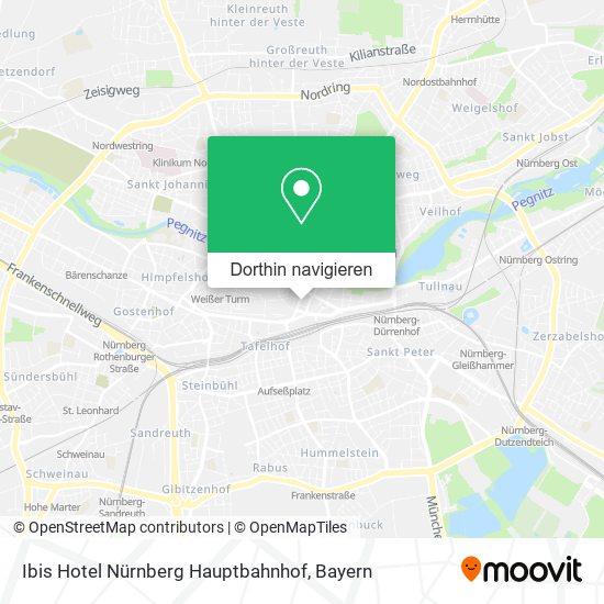 Ibis Hotel Nürnberg Hauptbahnhof Karte