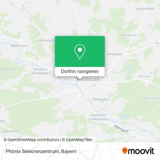 Phönix Seniorenzentrum Karte