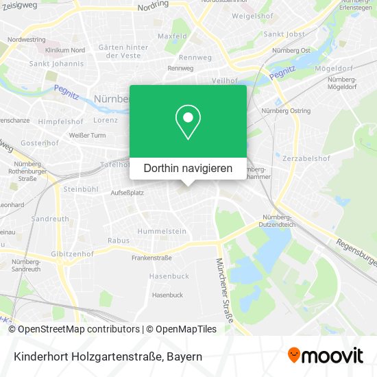 Kinderhort Holzgartenstraße Karte