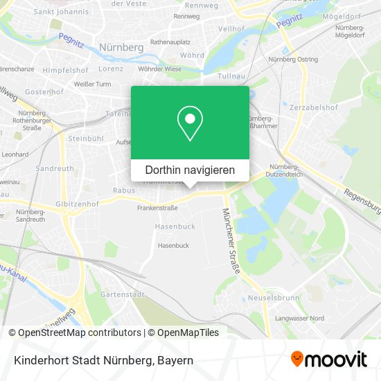 Kinderhort Stadt Nürnberg Karte