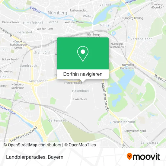 Landbierparadies Karte