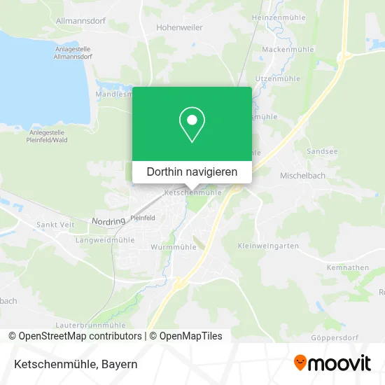 Ketschenmühle Karte