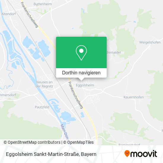 Eggolsheim Sankt-Martin-Straße Karte