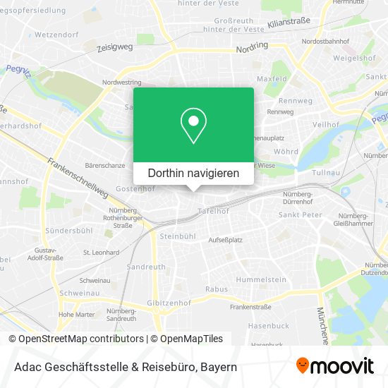 Adac Geschäftsstelle & Reisebüro Karte
