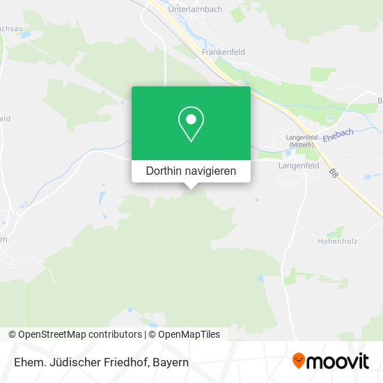 Ehem. Jüdischer Friedhof Karte