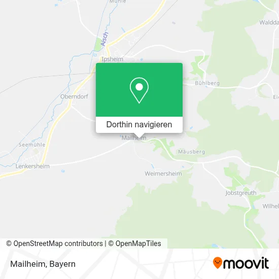 Mailheim Karte