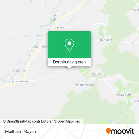 Mailheim Karte