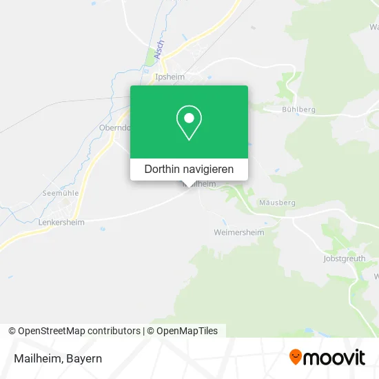 Mailheim Karte
