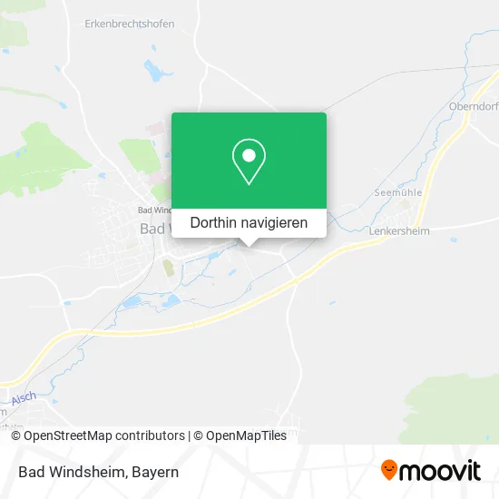 Bad Windsheim Karte