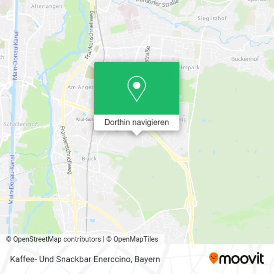 Kaffee- Und Snackbar Enerccino Karte