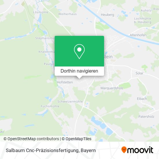 Salbaum Cnc-Präzisionsfertigung Karte