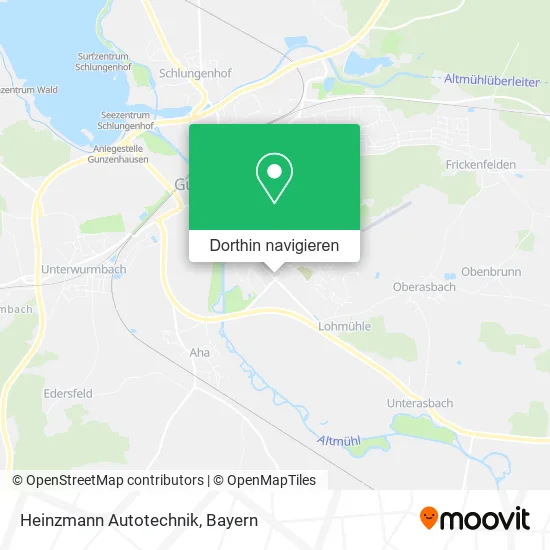 Heinzmann Autotechnik Karte