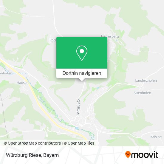 Würzburg Riese Karte