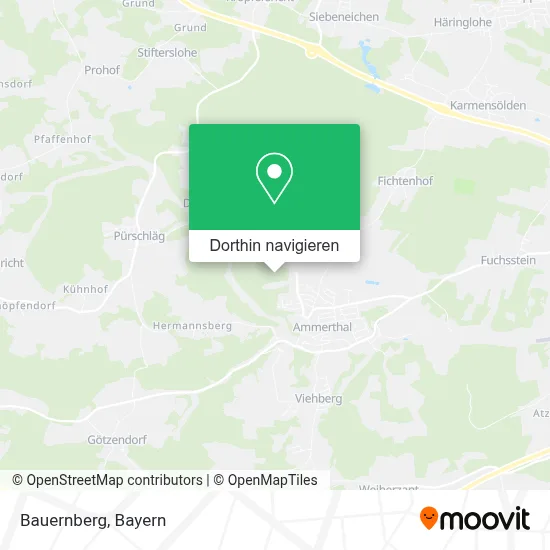 Bauernberg Karte